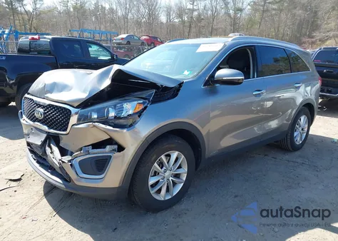 2017 Kia Sorento 2.4L Lx z USA, uszkodzony, nr VIN 5XYPGDA36HG267353
